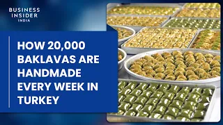 How 20,000 Pieces Of Baklava Are Handmade Every Week In Gaziantep, Turkey