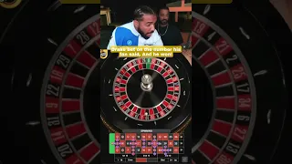 Drake Bet on the Number His Fan Said. And He Won! #drake #roulette #gambling #livecasino #bigwin