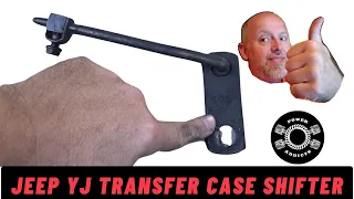 Change Transfer Case Shifter Bushings in a Jeep Wrangler YJ #poweraddictscrew #jeepwrangleryj