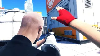 Mirror's Edge Parkour Combat - Gameplay Highlights