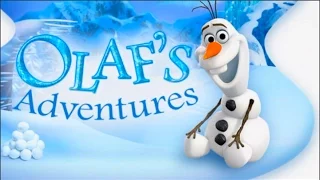 OLAF'S ADVENTURES - DISNEY GAME APP FOR AGES 8 AND UNDER - FUNNY ACTIONS SEARCHING FOR SNOWFLAKES