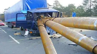 Amazing Dangerous Idiots Trucks Driving Skill - Biggest Truck Heavy Equipment Machines Work Fails