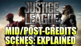 Justice League: Mid/Post Credits Scenes Explained