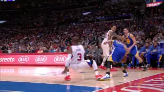 Steph Curry Gives CP3 the Slip with Wicked Cross