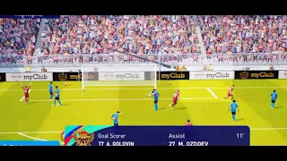 Perfect Nutmeg by Alexander Golovin .#shorts #pes