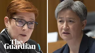 Penny Wong grills Marise Payne over Scott Morrison's Taiwan comments