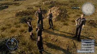Final Fantasy XV PS5 - Oldder Party In Past Lucis
