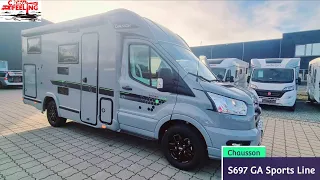 Cooler Camper o.schöner Blender? Der Chausson S697GA Sportline!Wie ist der kompakte Teilintegrierte?