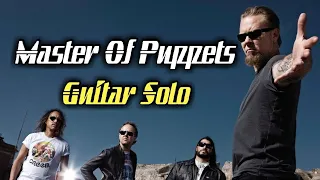 Metallica - Master Of Puppets Solo Backing Track (Guitar Solo)