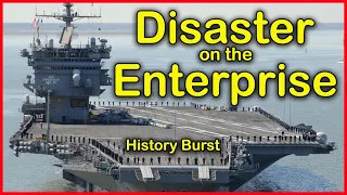 Disaster On The Enterprise. Fire on the USS Enterprise