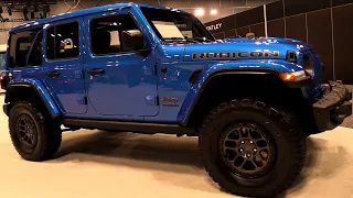 NEW 2023 Jeep Wrangler Rubicon 392 Unlimited - Exterior and Interior 4K