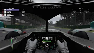 F1 2020 - Mercedes AMG Petronas on Melbourne Grand Prix Circuit Gameplay (4k 60fps)