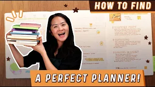 How to Find A Perfect Planner!