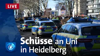 Heidelberg: Großeinsatz der Polizei - mehrere Verletzte - Verdächtiger tot