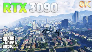 GTA 5 8K Ultra Graphics : RTX 3090 + i9 12900K