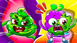 Oh No! Zombie Poo Poo, Go Away 🧟💩Potty Training & Healthy Habits | English Kids Songs by YUM YUM