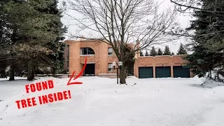 Million Dollar Mansion - FOUND TREE INSIDE (Forgotten Homes Ontario Ep.13)