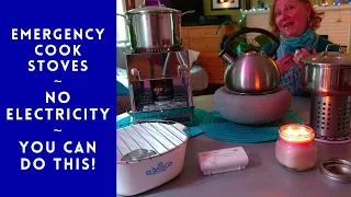 EMERGENCY COOKING STOVES FOR POWER OUTAGES ~ EASY PREPPER MEALS  #SHTF @Ninth Element