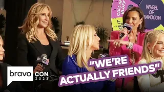 What's the Team Name of Luann de Lesseps & Sonja Morgan? | BravoCon 2023 | Bravo