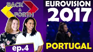 Americans react to Eurovision 2017 Salvador Sobral Amar Pelos Dois [ PORTUGAL ]