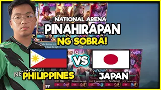 H2WO PINAHIRAPAN PERO NAKABALIK PADIN! | Team Philippines vs Team Japan - National Arena