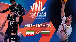 🇮🇷 IRI vs. 🇧🇬 BUL - Highlights Week 2 | Men's VNL 2022