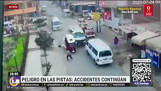 Incrementan muertes por accidente de tránsito en Lima