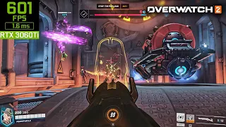 600 FPS 1440p OVERWATCH 2 powered by GeForce RTX 3060 Ti