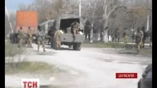 Російські окупанти підтягують військову техніку у Бахчисарай