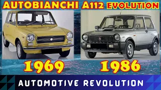 Autobianchi A112 Evolution (1969-1985) | youtube classic cars