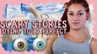 Danielle Bregoli Reacts to Scary Story "Dying to be Perfect" aka Keeping up with the Kardashians