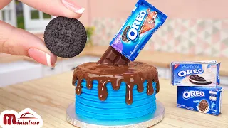 Creative Miniature OREO Chocolate Cake Decorating Recipe | ASMR Miniature Cooking