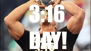 “Stone Cold” Steve Austin’s 3:16 Day Speech And Celebration