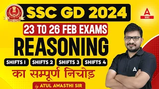 SSC GD 23 to 26 Feb 2024 Reasoning All Shifts Analysis By Atul Awasthi