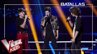 Javier, Adrián and David - Give me love | Battles | The Voice Kids Antena 3 2021