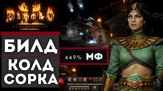 449% МФ! Колд сорка (Ледяная волшебница, Cold Sorc) Diablo 2R