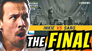 INKIE vs SARO - FINAL REACTION (5th Beatbox World Championship)