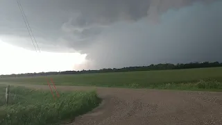 HP Supercell near Rudd, Iowa, 6/9/18.