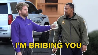 Trying to Obviously Bribe Police Officers