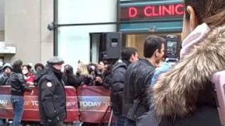 New Kids Today Show with fans Part One