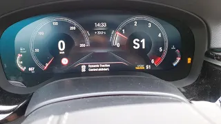 2019 BMW 5er G30/G31 - How to use Launch control