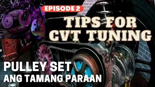 CVT TUNING EP. 2 PULLEY SET [ANG TAMANG PARAAN] IWAS SCAM