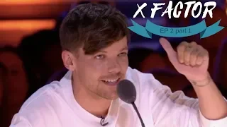 LOUIS TOMLINSON AS A JUDGE AT THE X FACTOR |  week 2 part 1