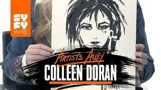 Colleen Doran Sketches Death (Artists Alley) | SYFY WIRE
