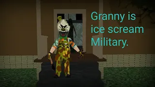 Granny is ice scream Military / Version 1.0 Full gameplay.