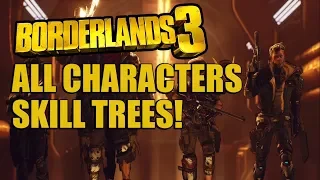 Borderlands 3 All Character Skill Trees & Abilities