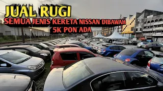 JUAL RUGI KERETA NISSAN DI BAWAH 5K SAHAJA