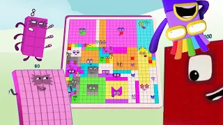 Looking for Numberblocks Puzzle Tetris 25 x 25 is numberblocks 625 is giant Number patterns