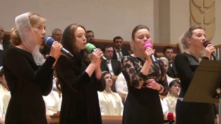 "Новый год стучится у порога" Пение || Slavic Church Emmanuel 01.01.17