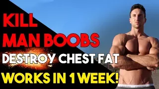 How To Lose Chest Fat & Get Rid Of Man Boobs Fast!